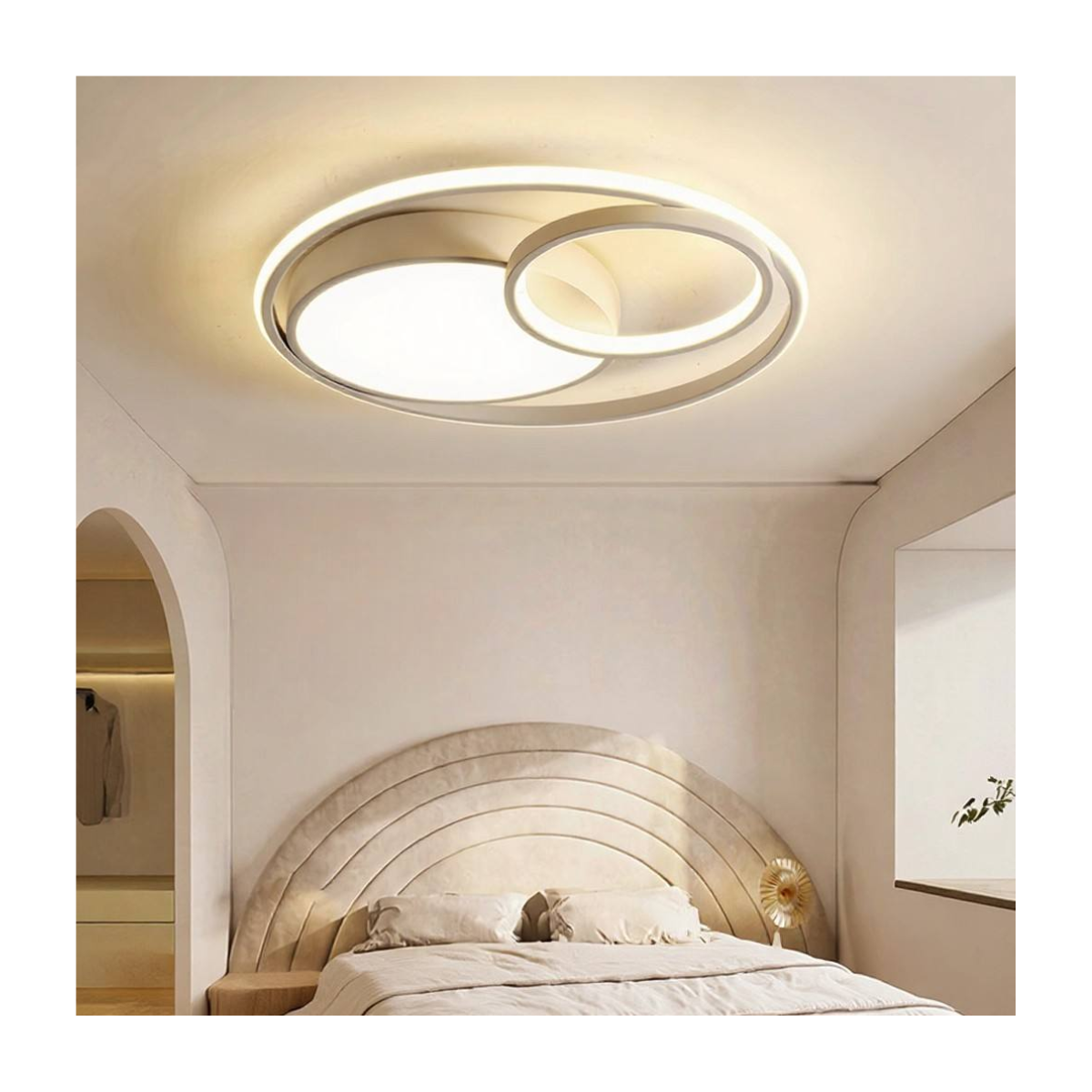Layered Orbit Ceiling Light